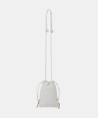 EVIE PHONE POUCH IVORY LEATHER