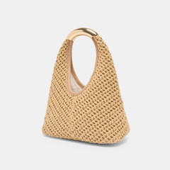 EVELISE HANDBAG NATURAL RAFFIA
