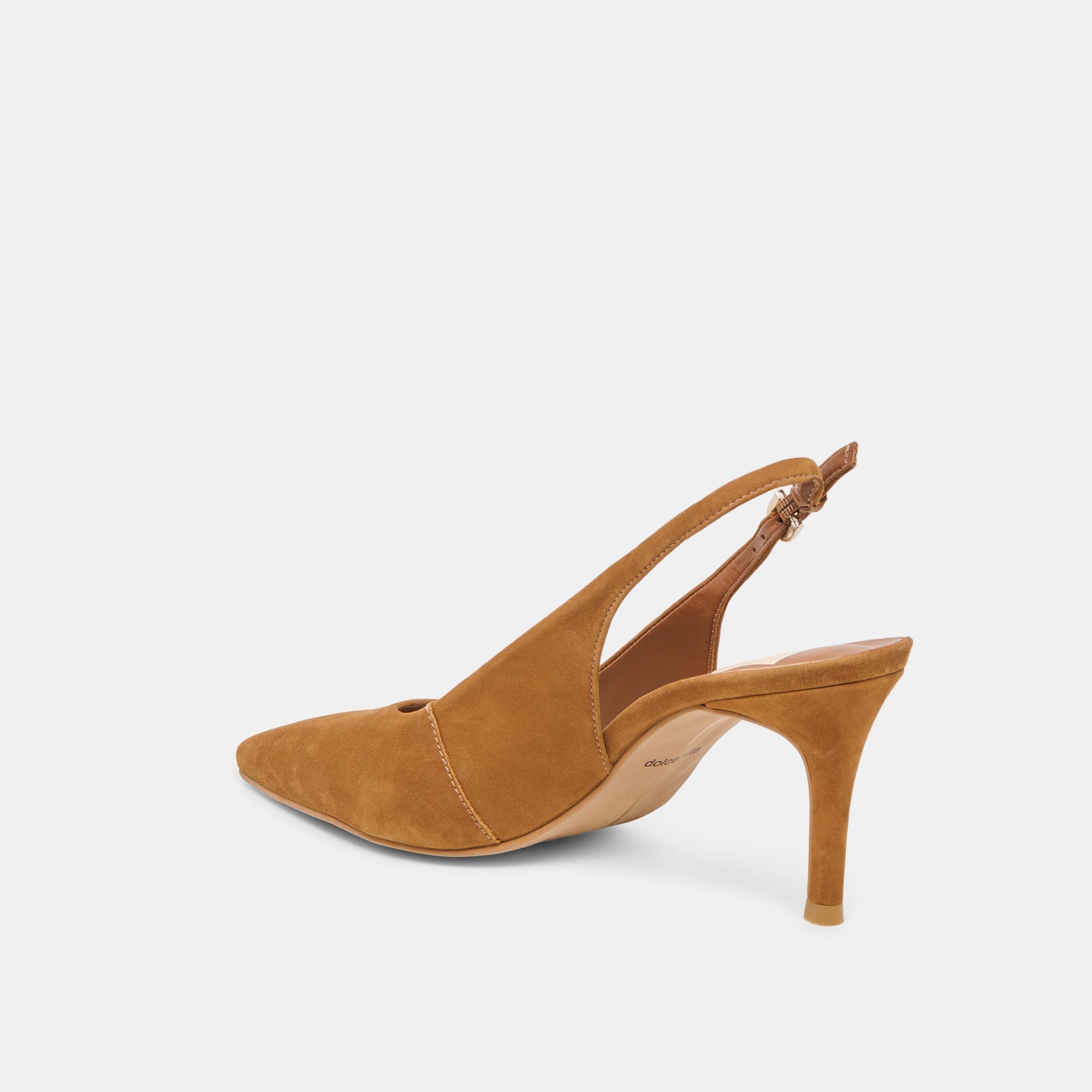 ELASI HEELS BROWN NUBUCK