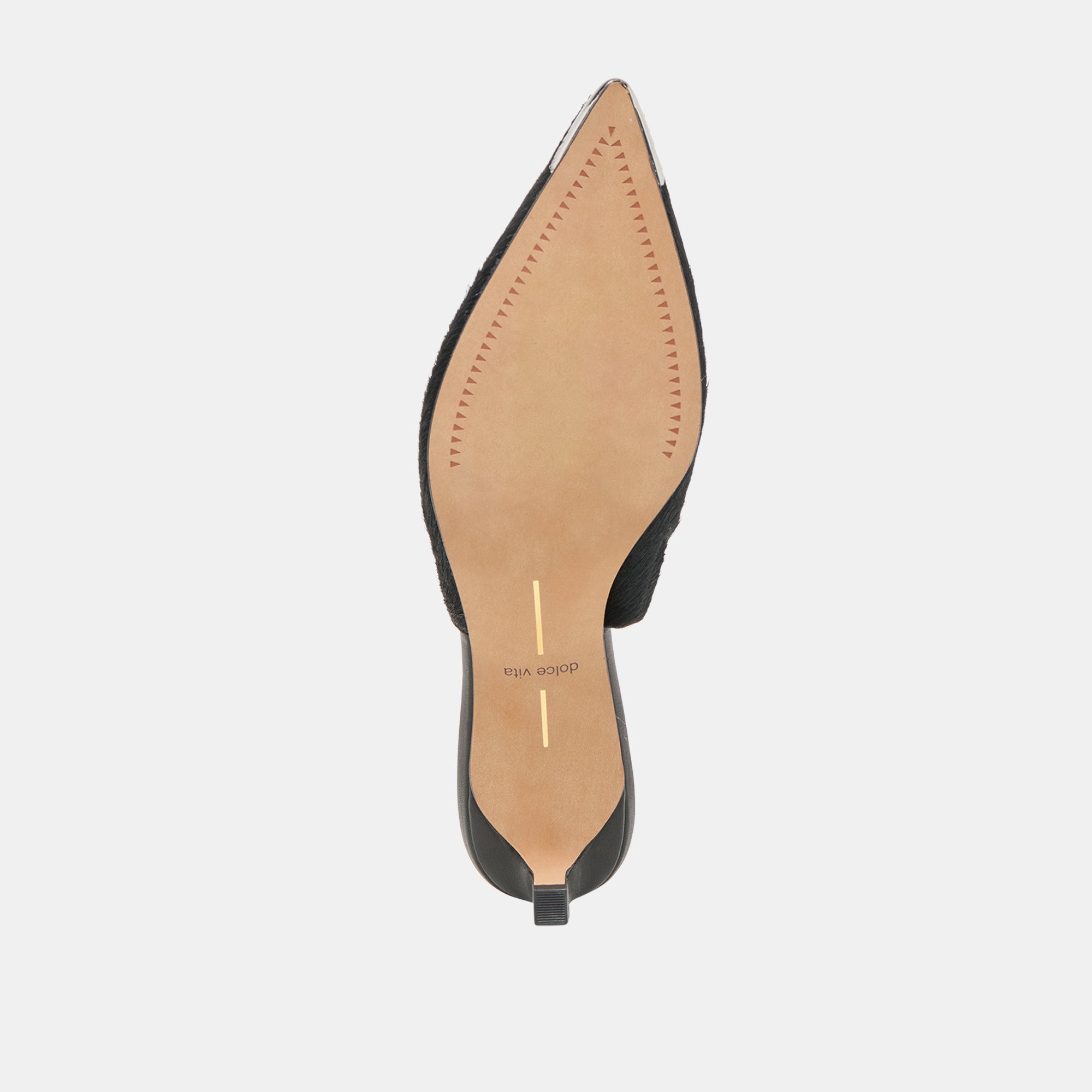 LEXY HEELS NERO CALF HAIR
