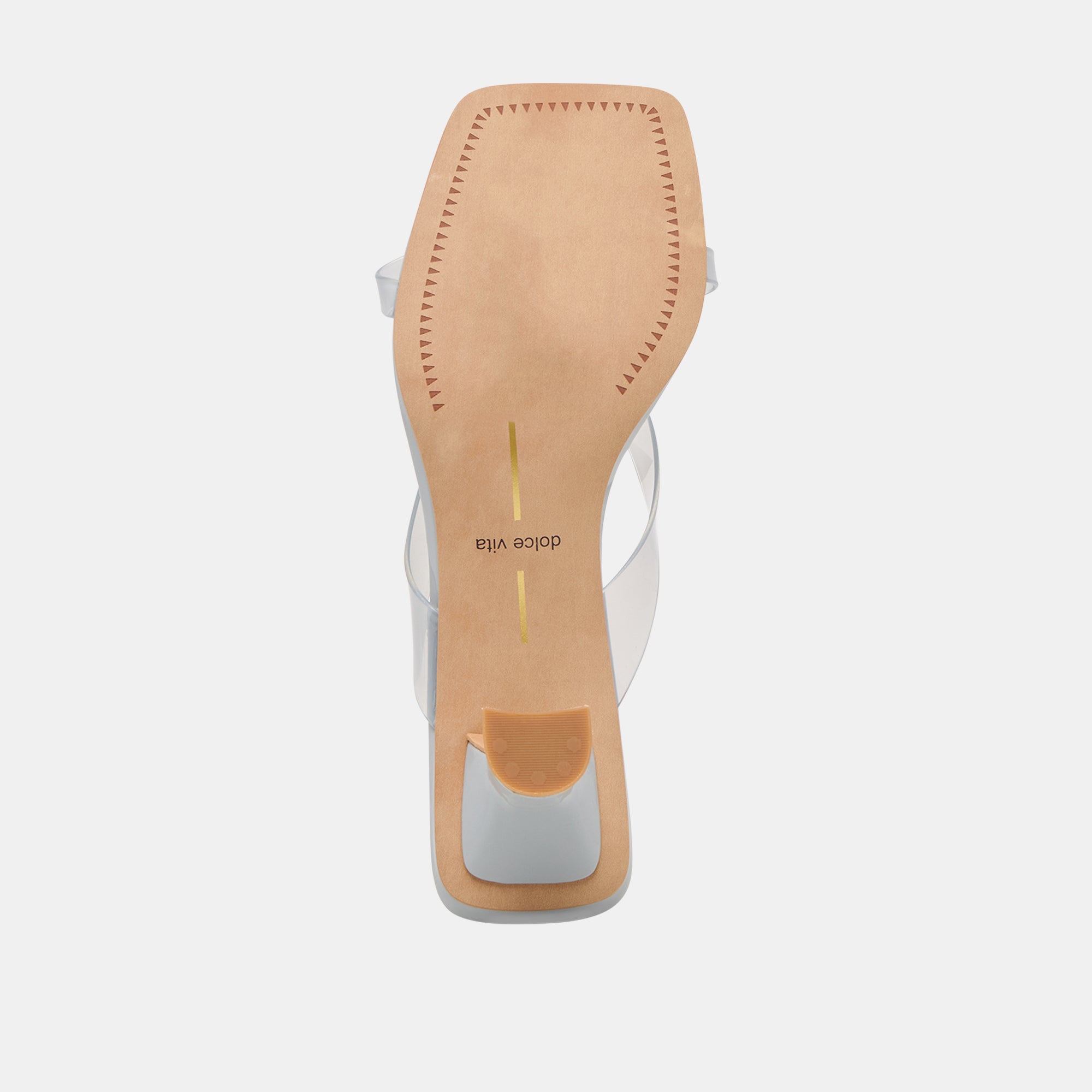 BREVEL VINYL HEELS DUSTY BLUE JELLY