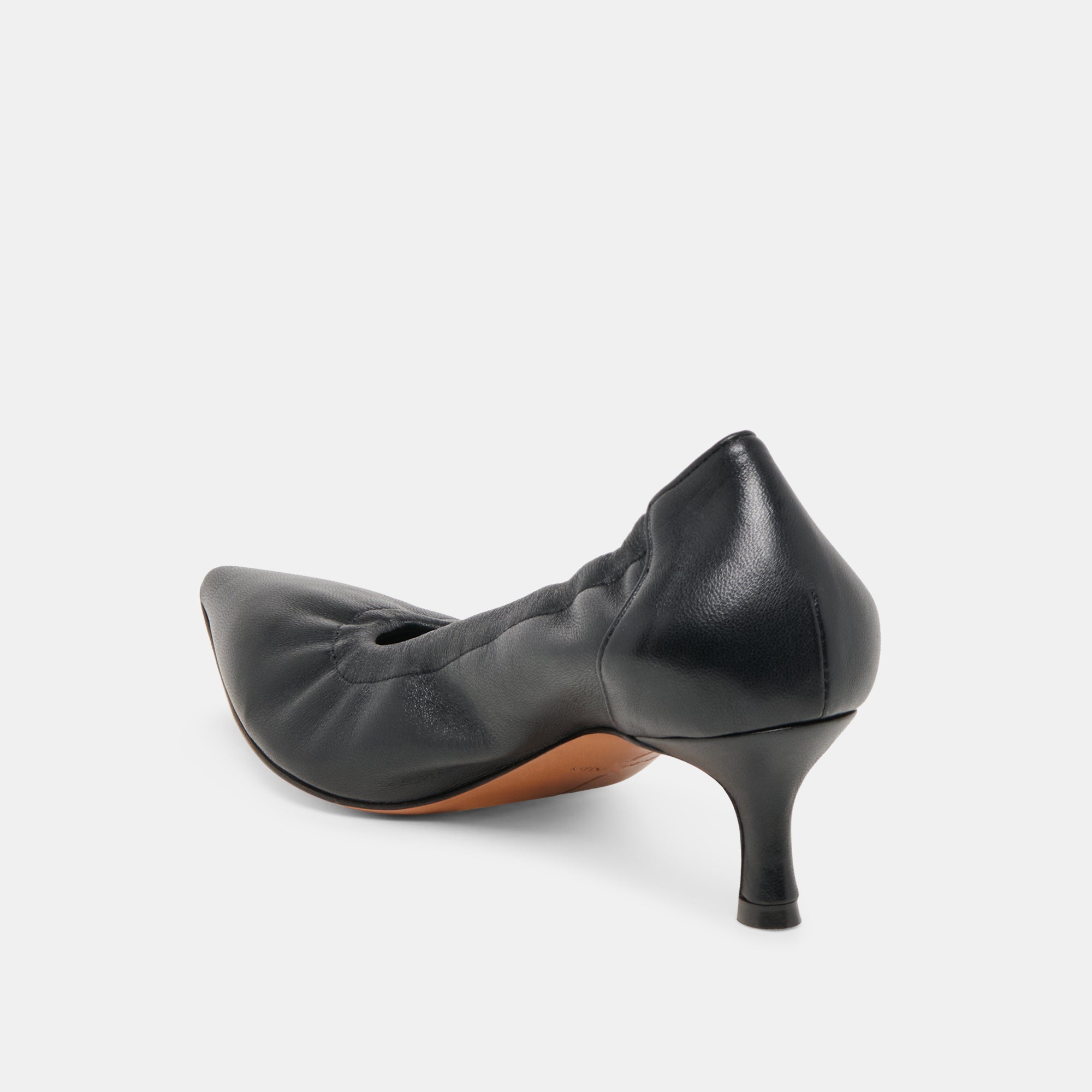 CELTIN HEELS BLACK LEATHER