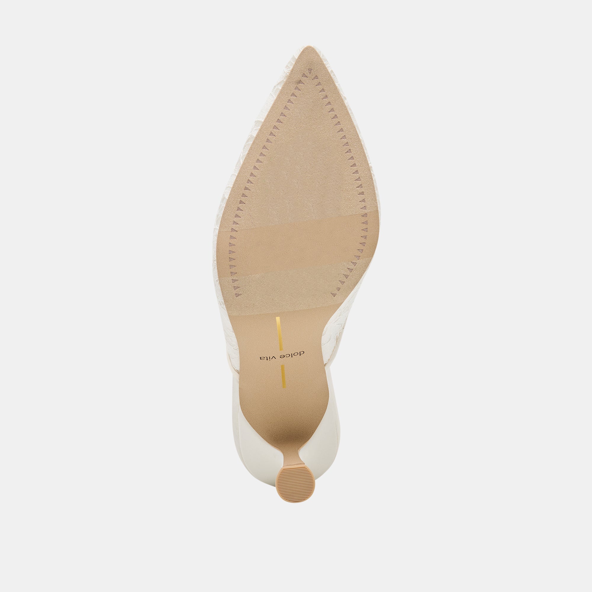 CLEO HIGH HEELS TRUE WHITE LACE
