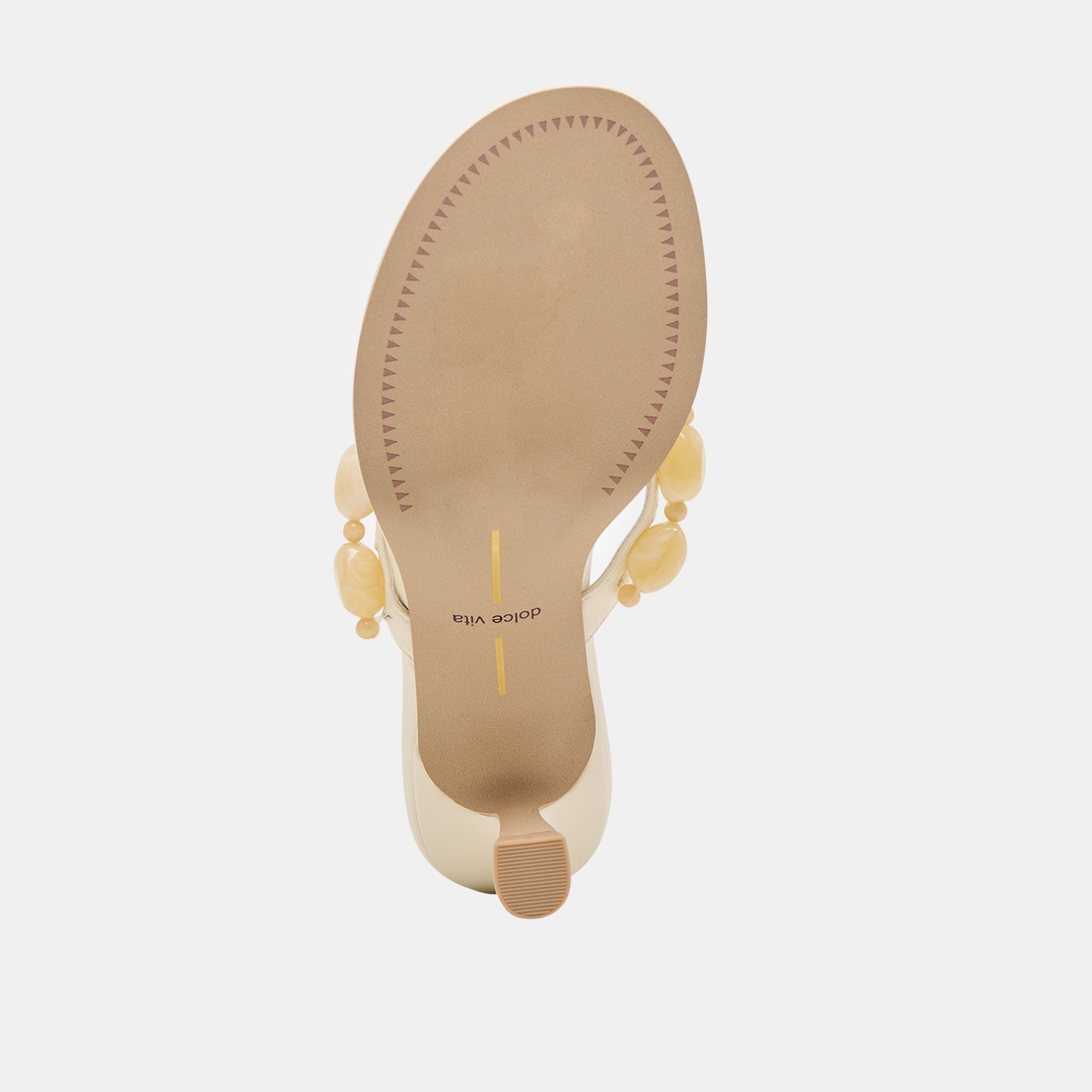 DAKSIE HEELS OFF WHITE LEATHER