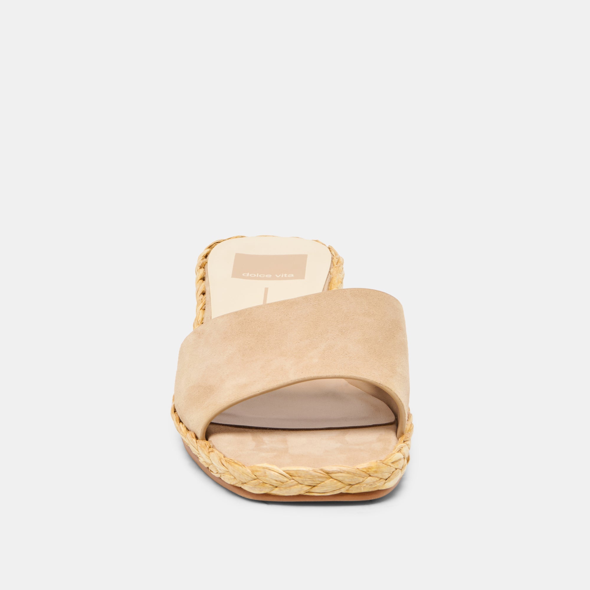 DIXI WIDE SANDALS CAMEL SUEDE