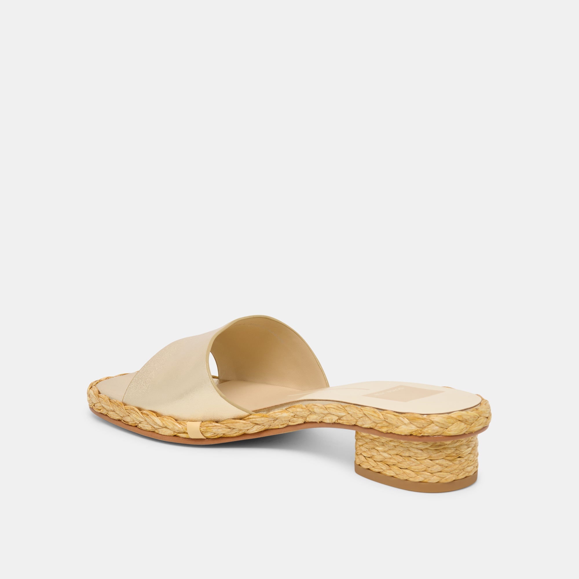 DIXI WIDE SANDALS PLATINUM LEATHER