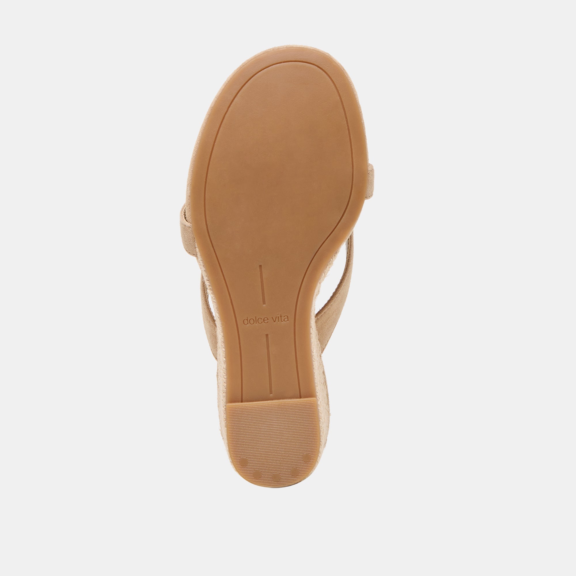 HELAN ESPADRILLE WEDGES CAMEL SUEDE