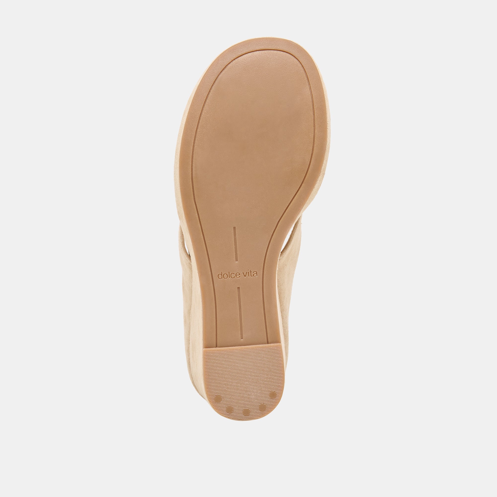 HINNA WEDGES CAMEL SUEDE