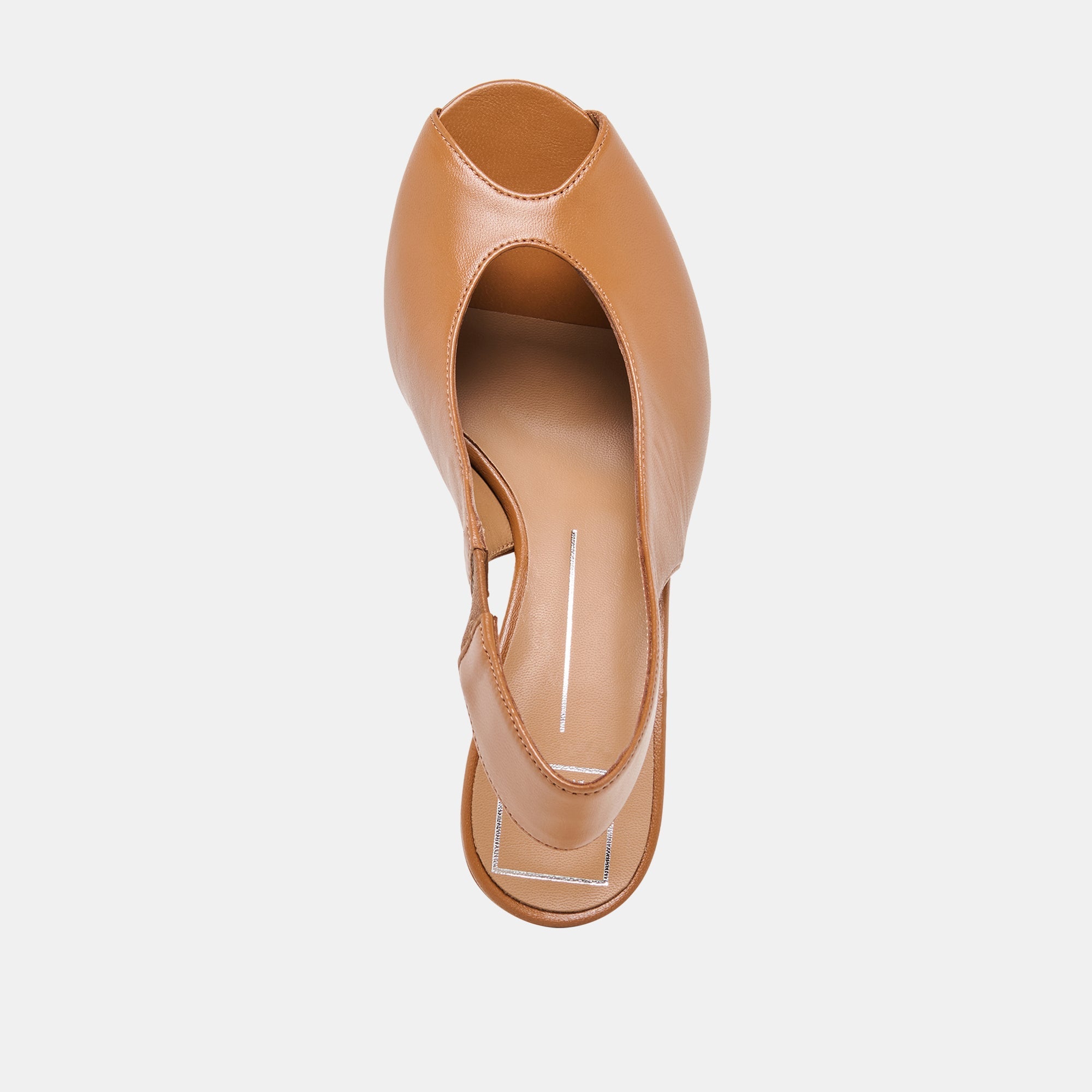 MADOW HEELS TAN LEATHER