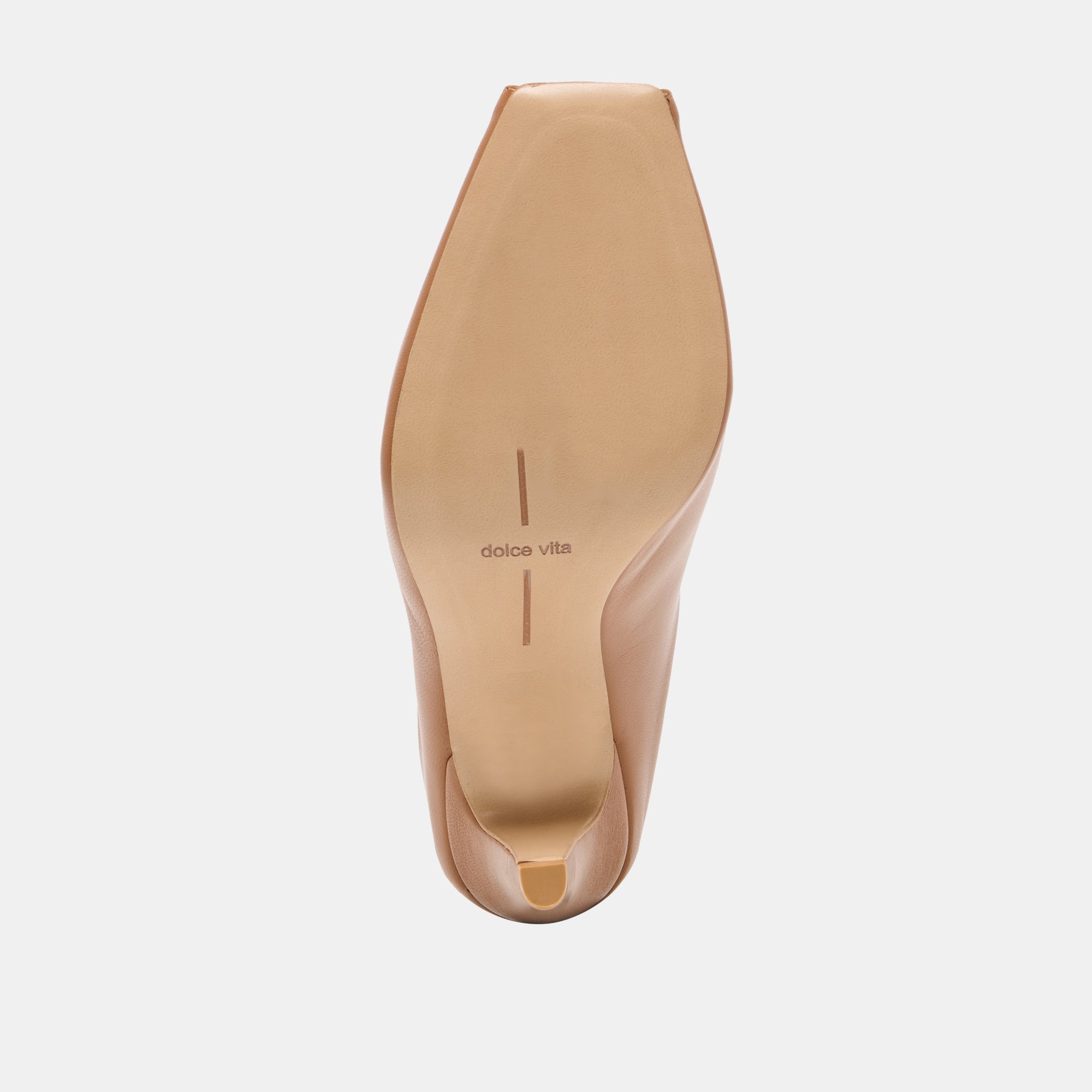 MERY HEELS BROWN LEATHER