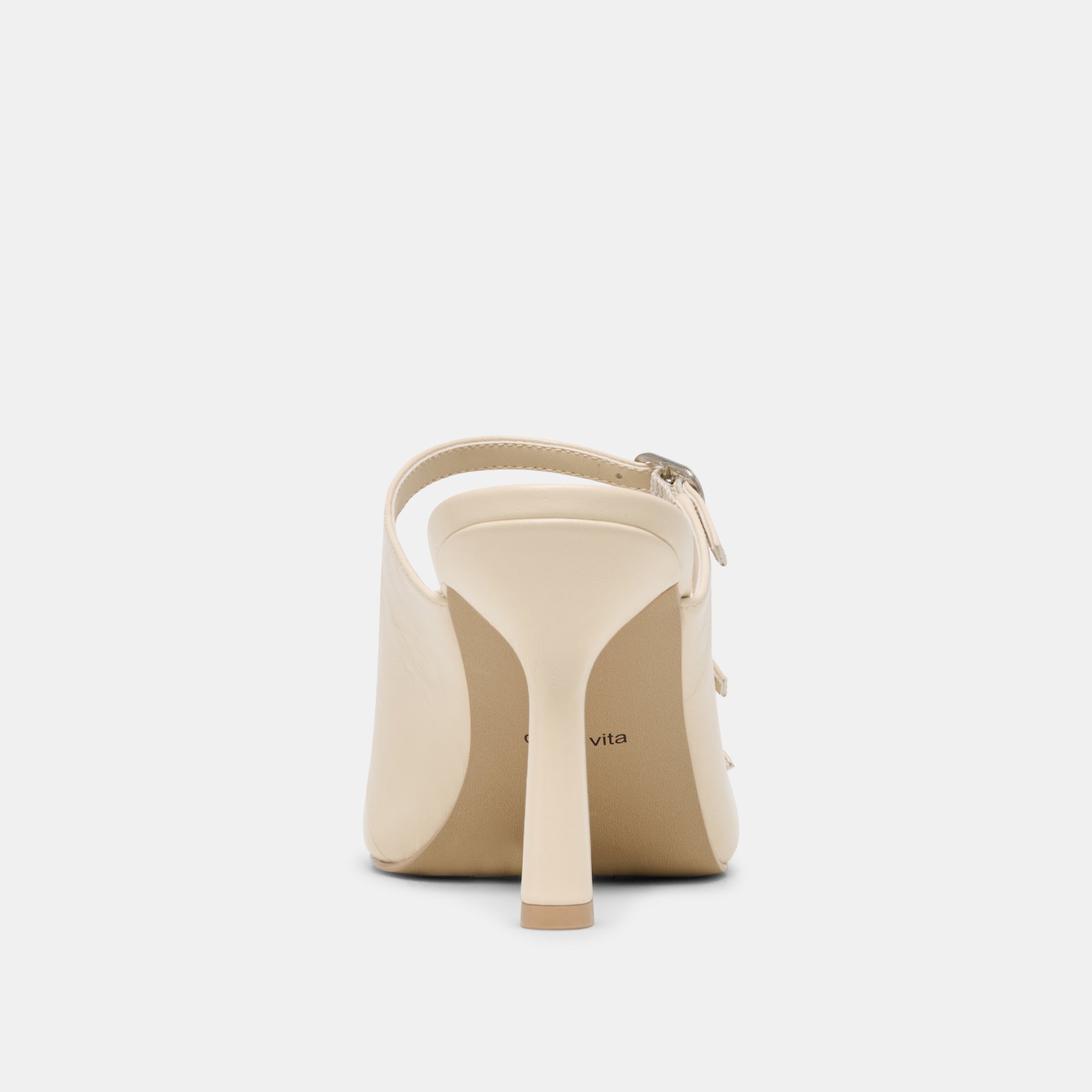 NEKO HEELS BONE LEATHER