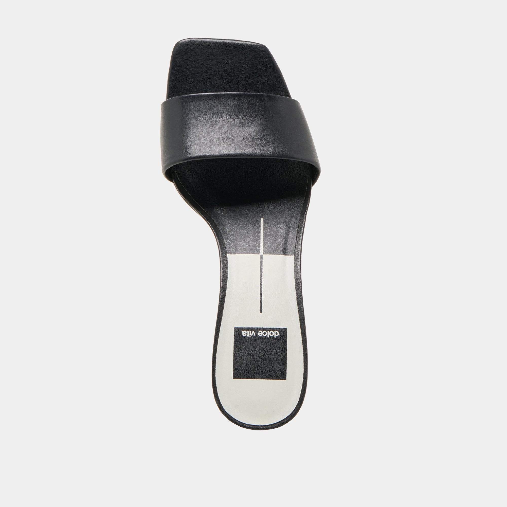 REXA HEELS BLACK LEATHER