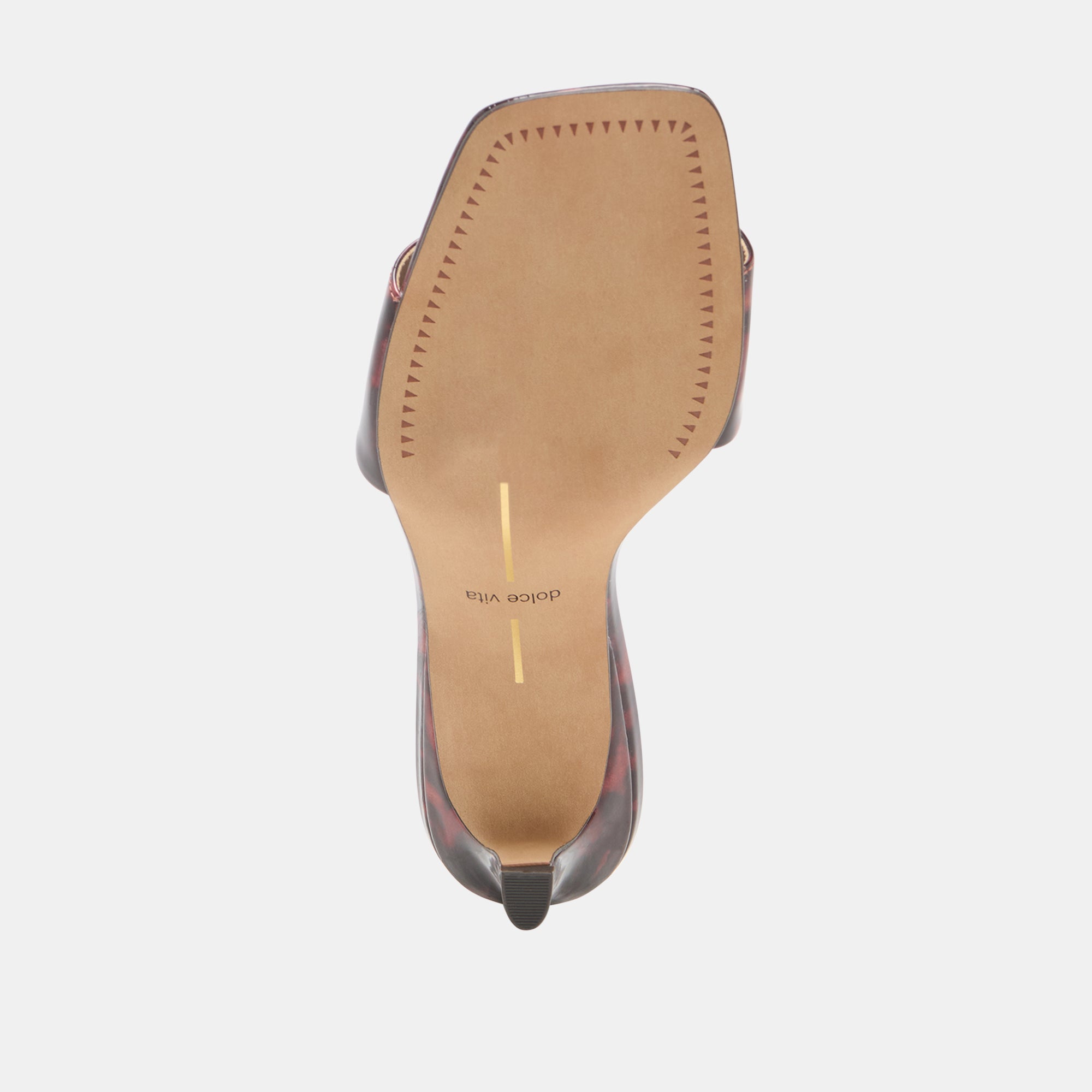 REXA HEELS TORTOISE PATENT LEATHER