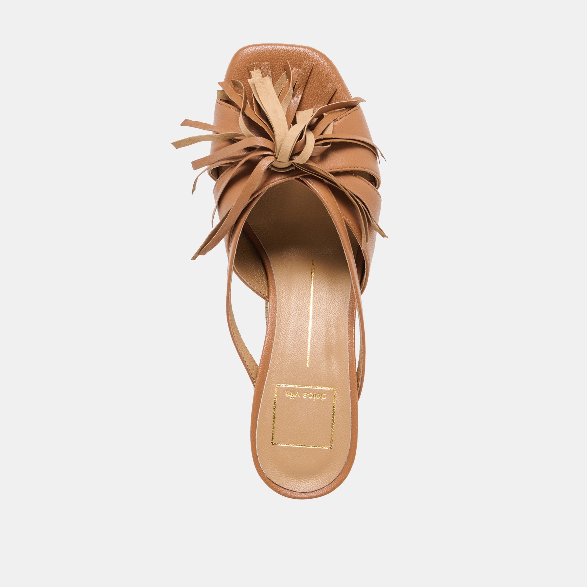 ROSALY HEELS CHESTNUT LEATHER