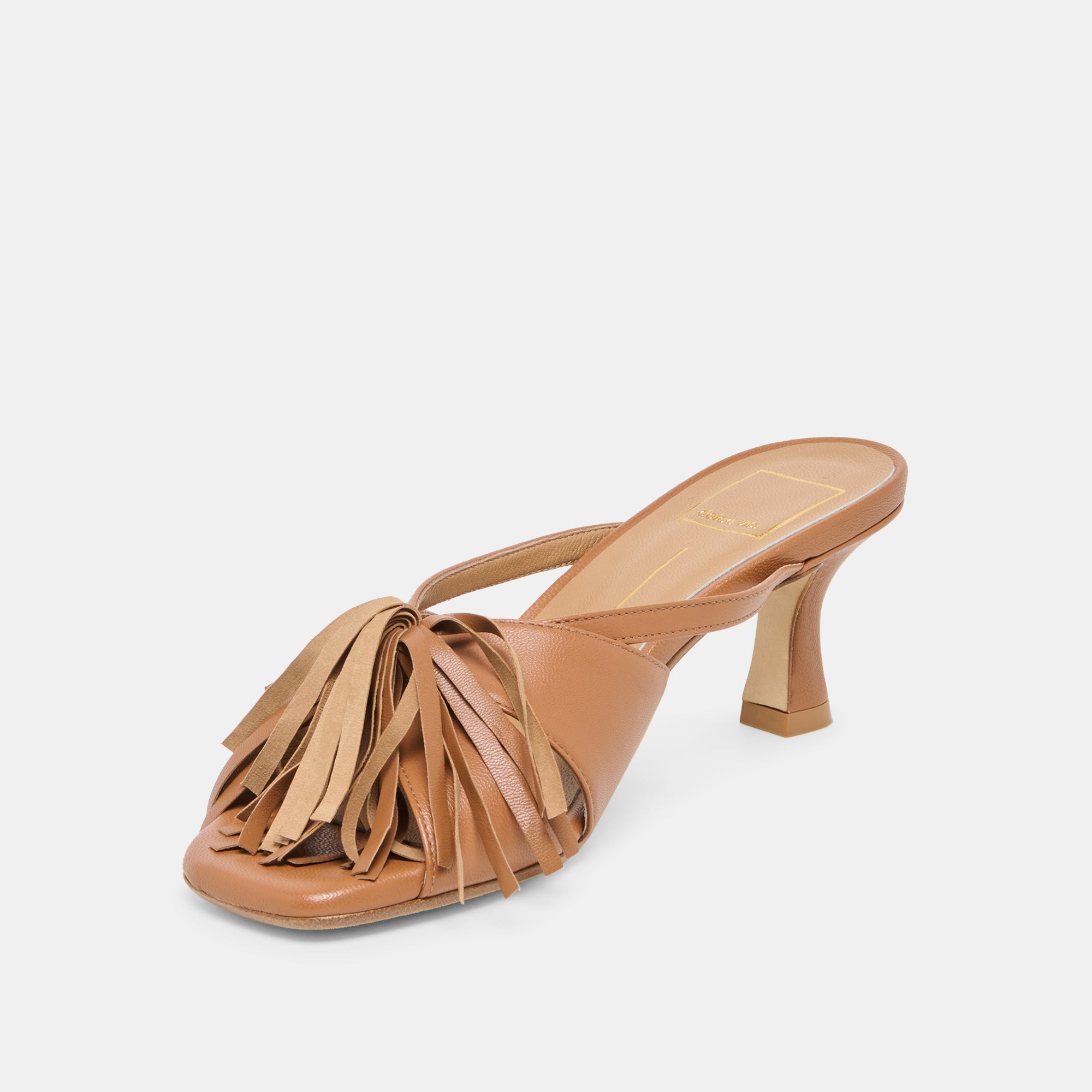 ROSALY HEELS CHESTNUT LEATHER