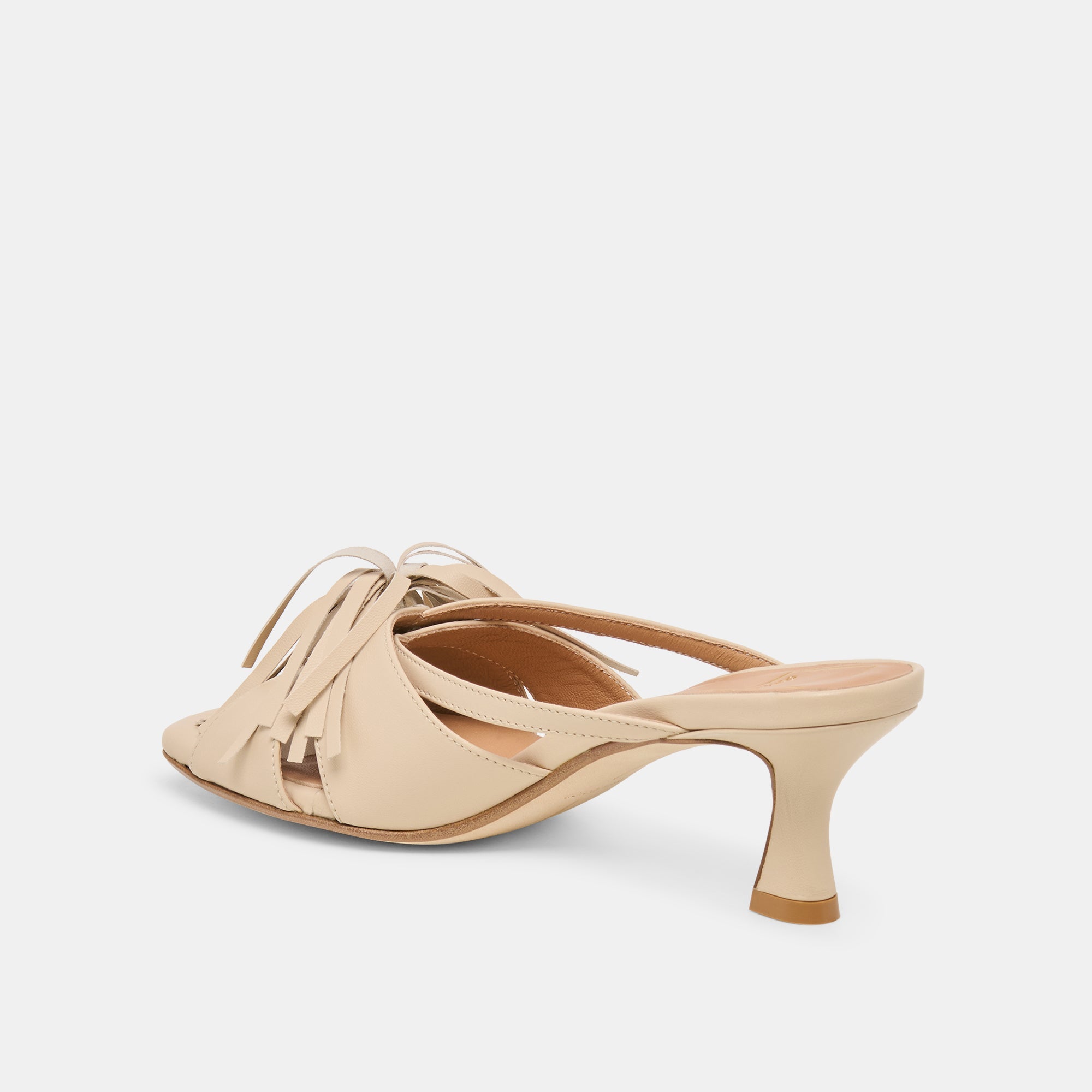 ROSALY HEELS SAND LEATHER