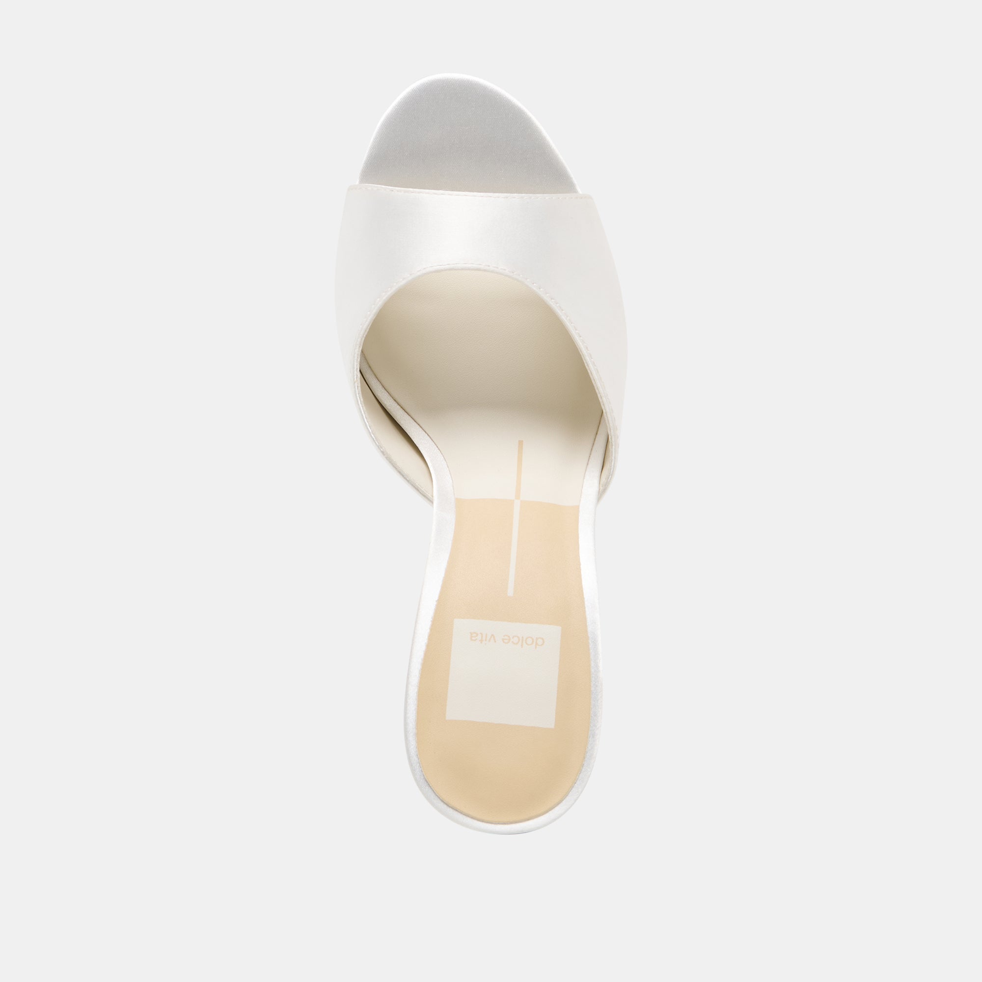 ROSHA HEELS TRUE WHITE SATIN
