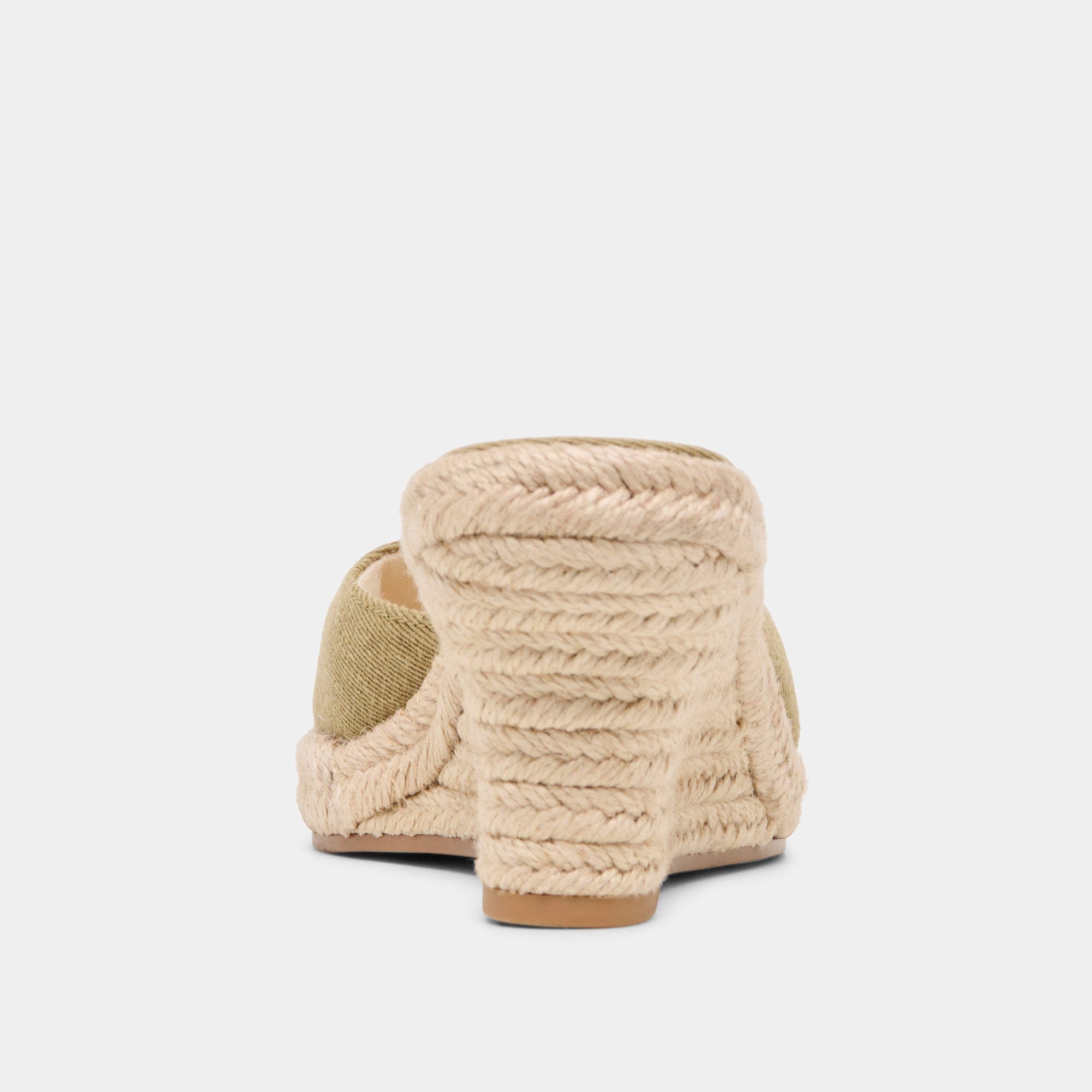 VAYA WEDGES KHAKI LINEN