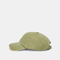 DISTRESSED BASEBALL CAP OLIVE