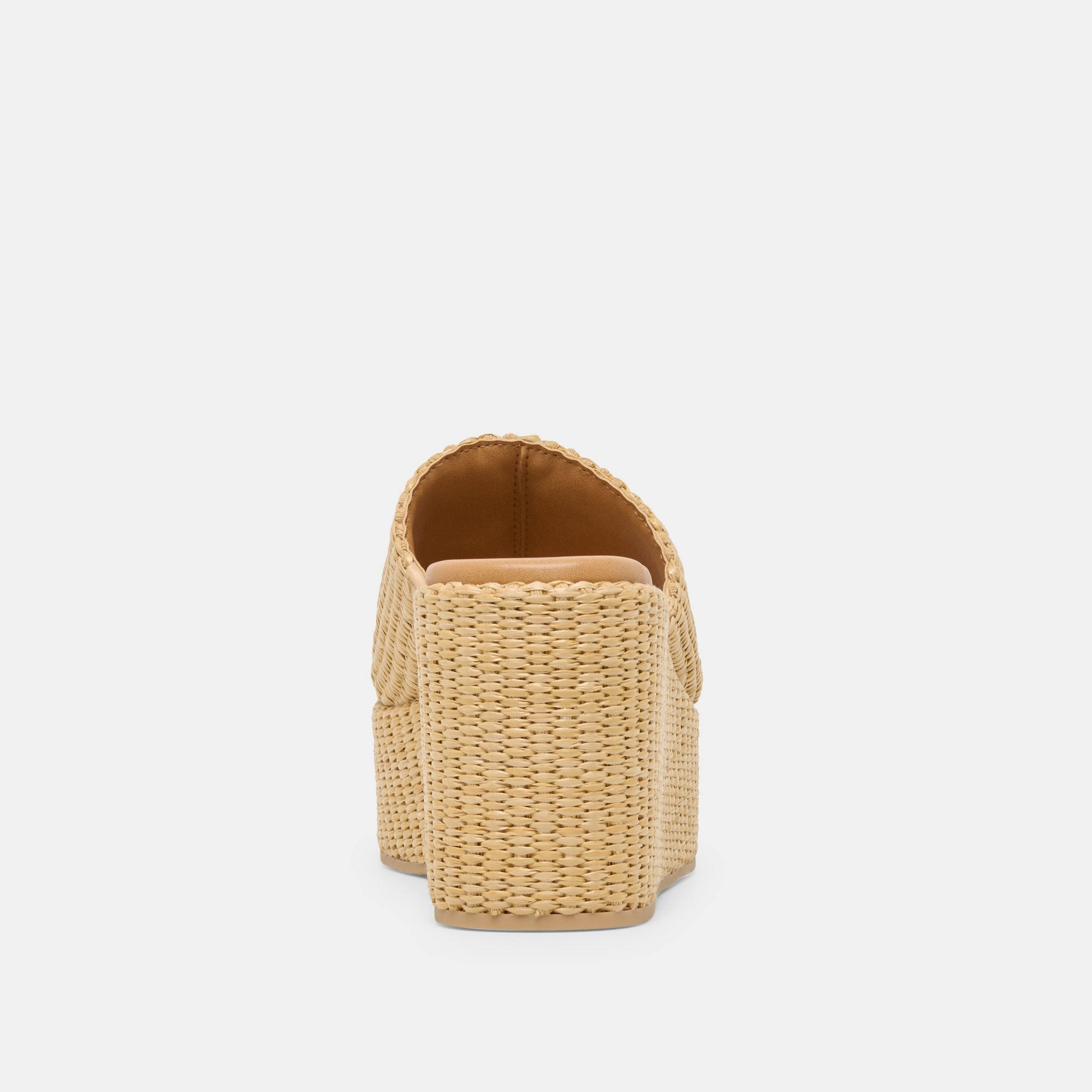 JOCLYN WIDE WEDGES LT NATURAL RAFFIA