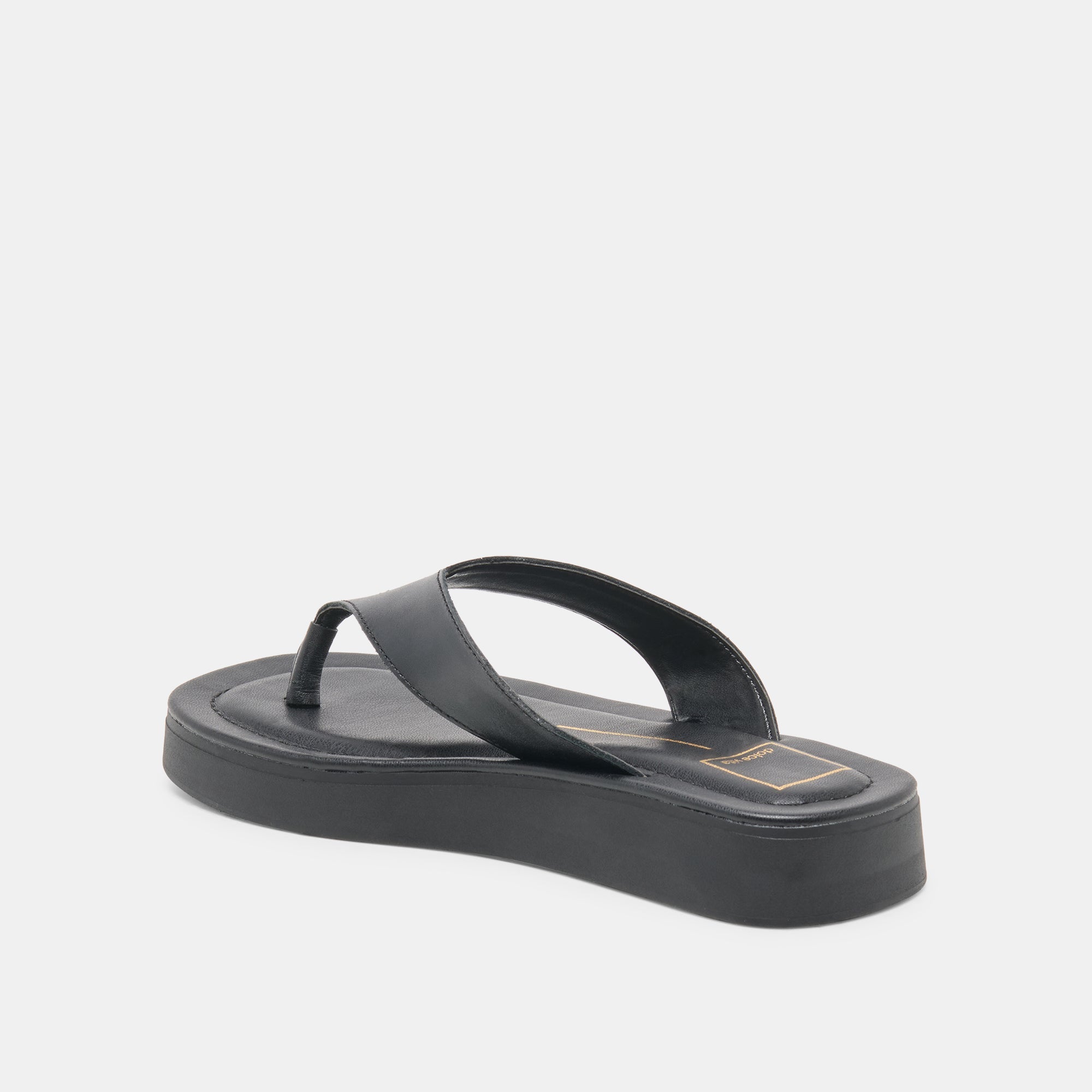 BLAYZE SANDALS BLACK LEATHER