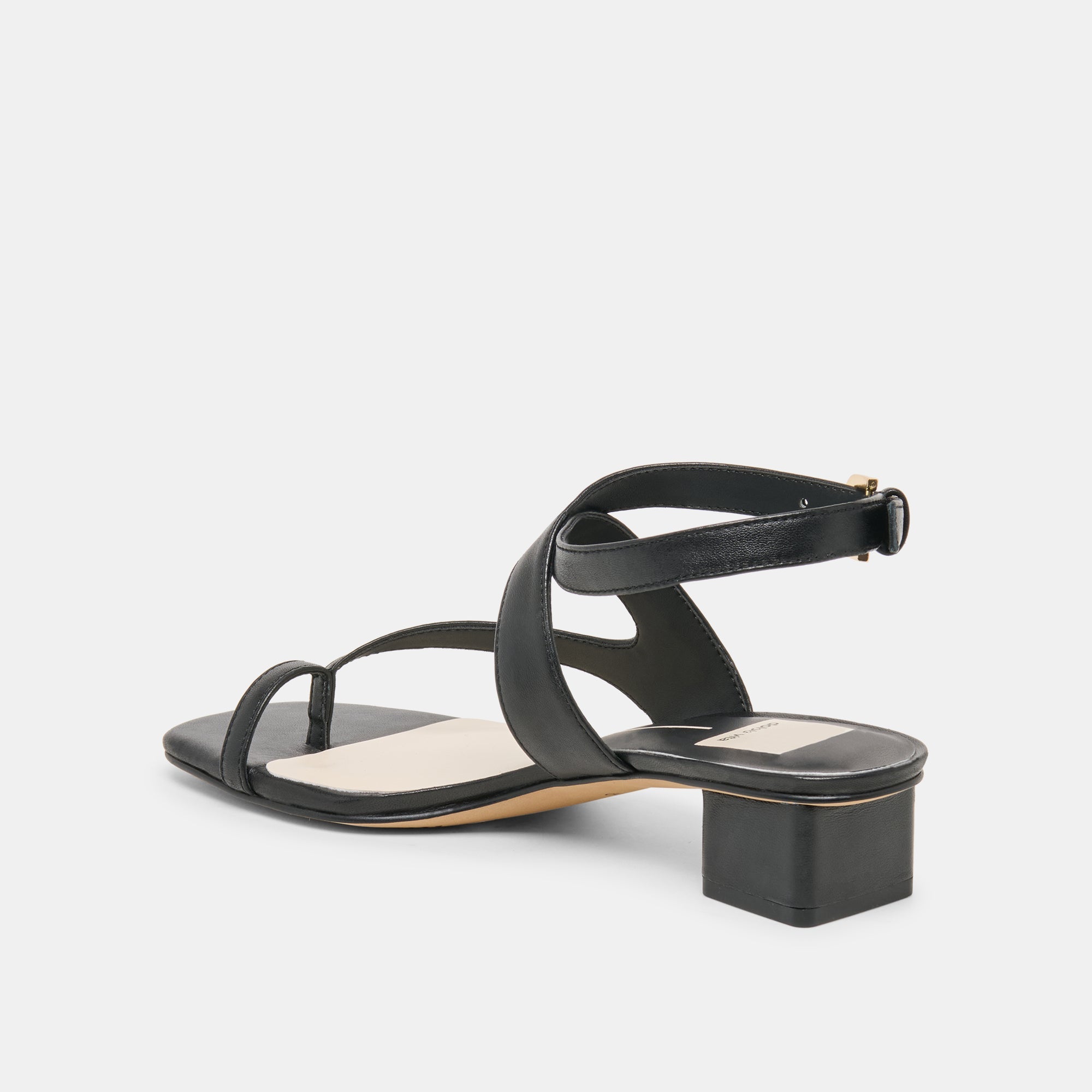KAMEO HEELS BLACK LEATHER