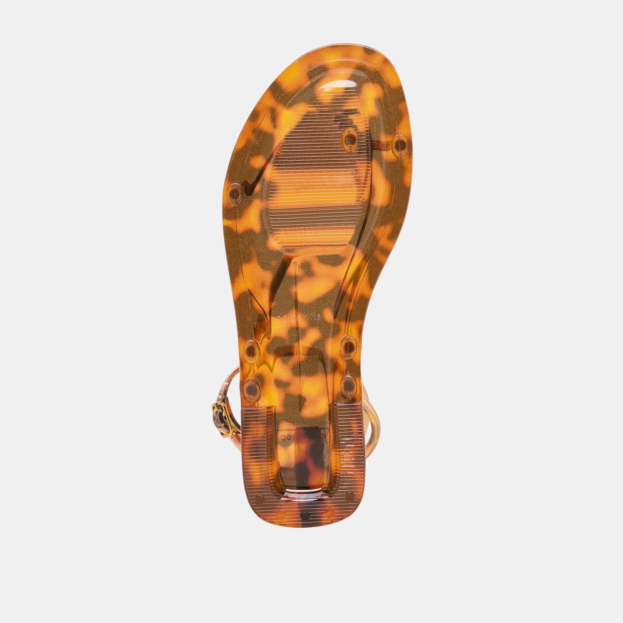 KENLEY VINYL SANDALS TORTOISE JELLY
