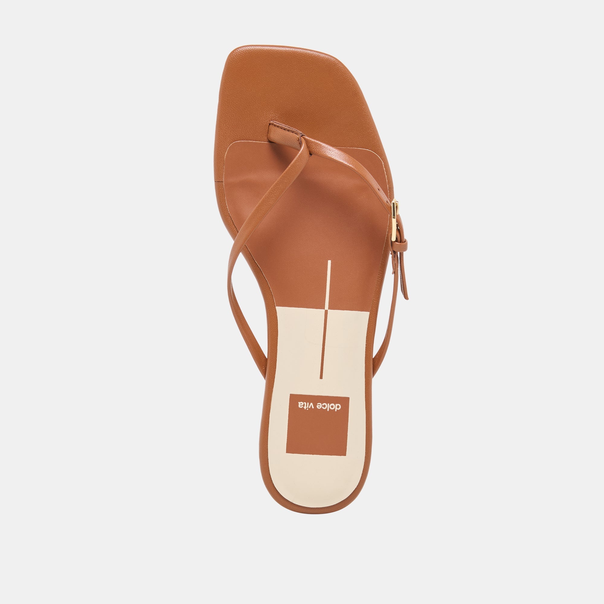 MALTA SANDALS COGNAC LEATHER