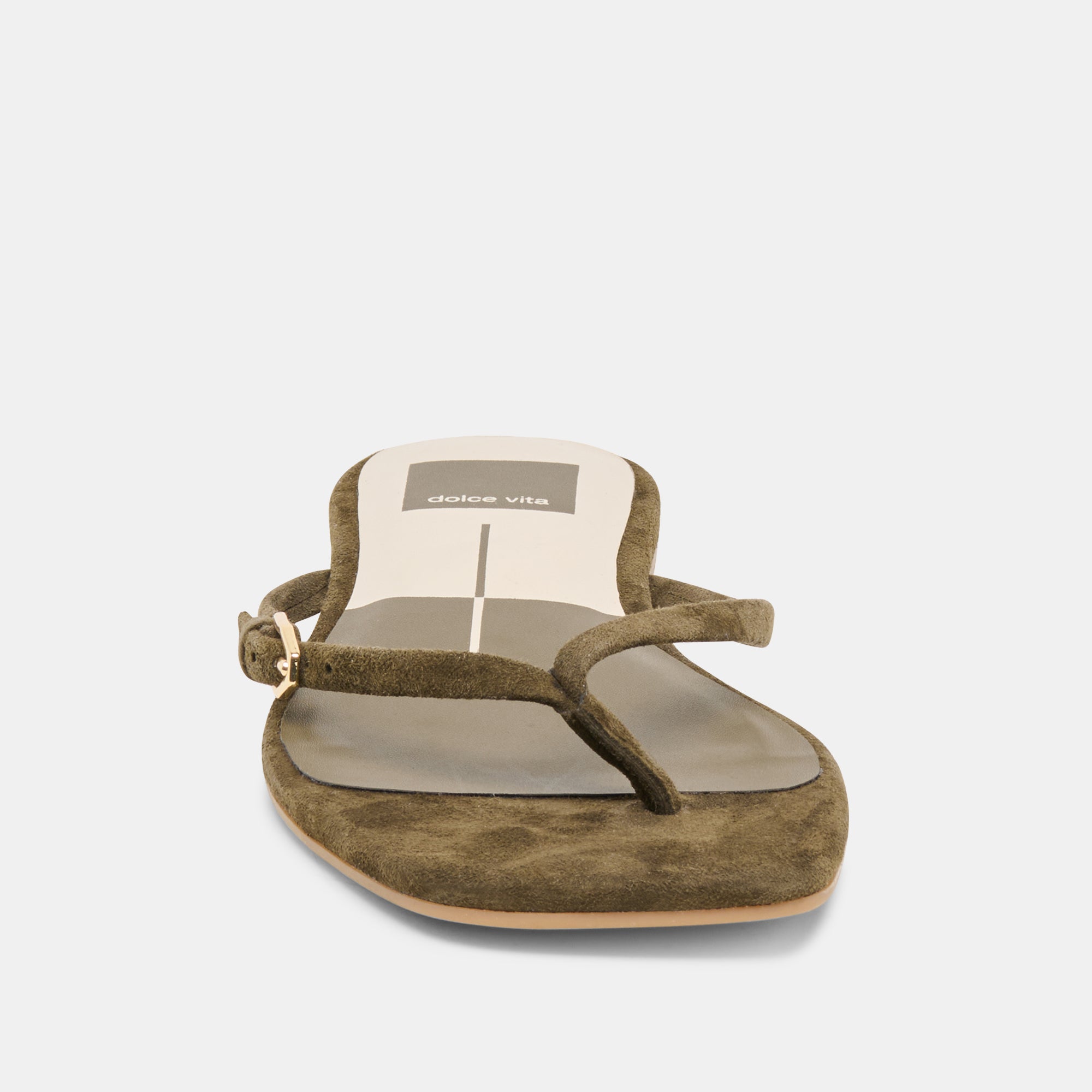 MALTA SANDALS DK OLIVE SUEDE