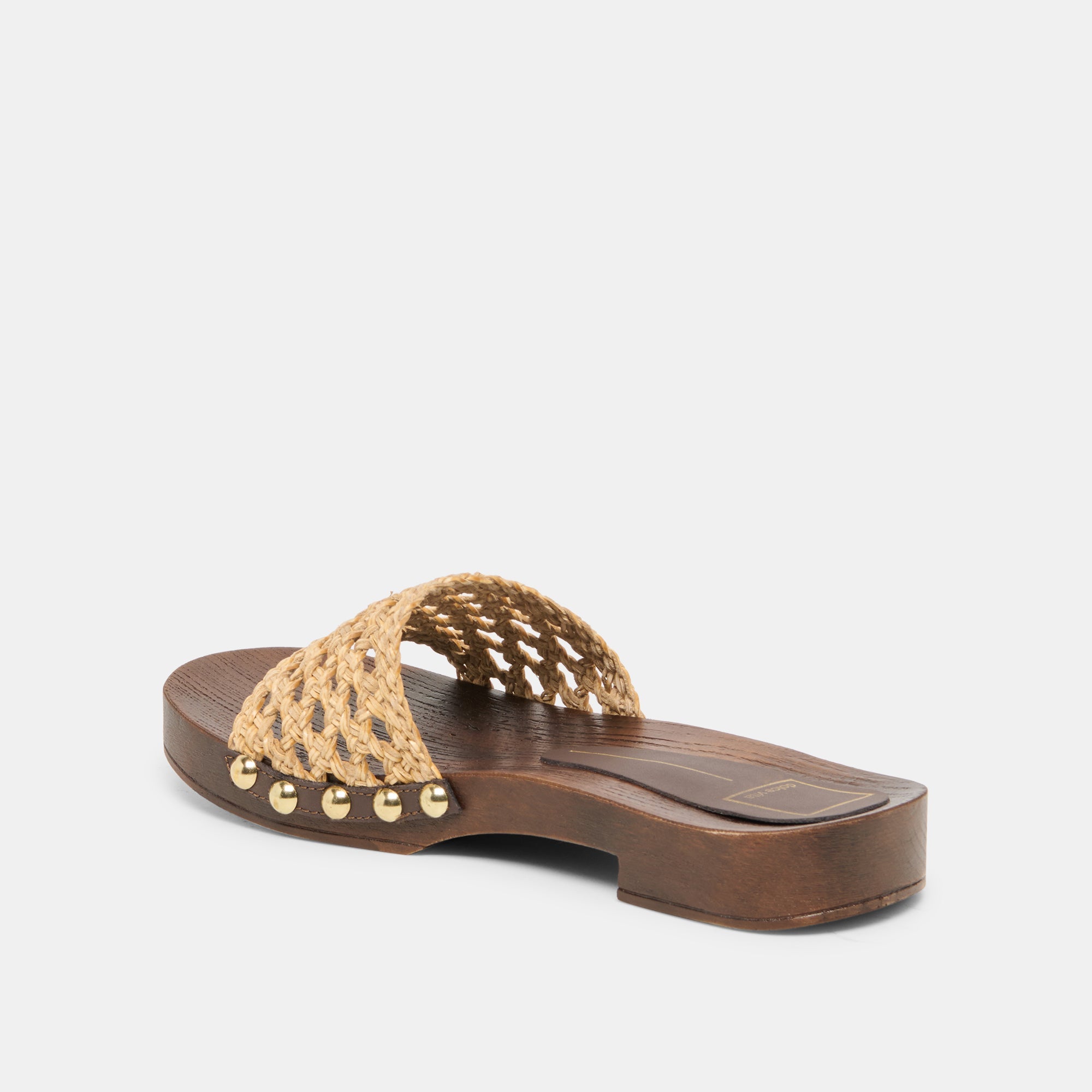 SADIE SANDALS TAN RAFFIA