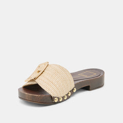 SHERY SANDALS NATURAL RAFFIA