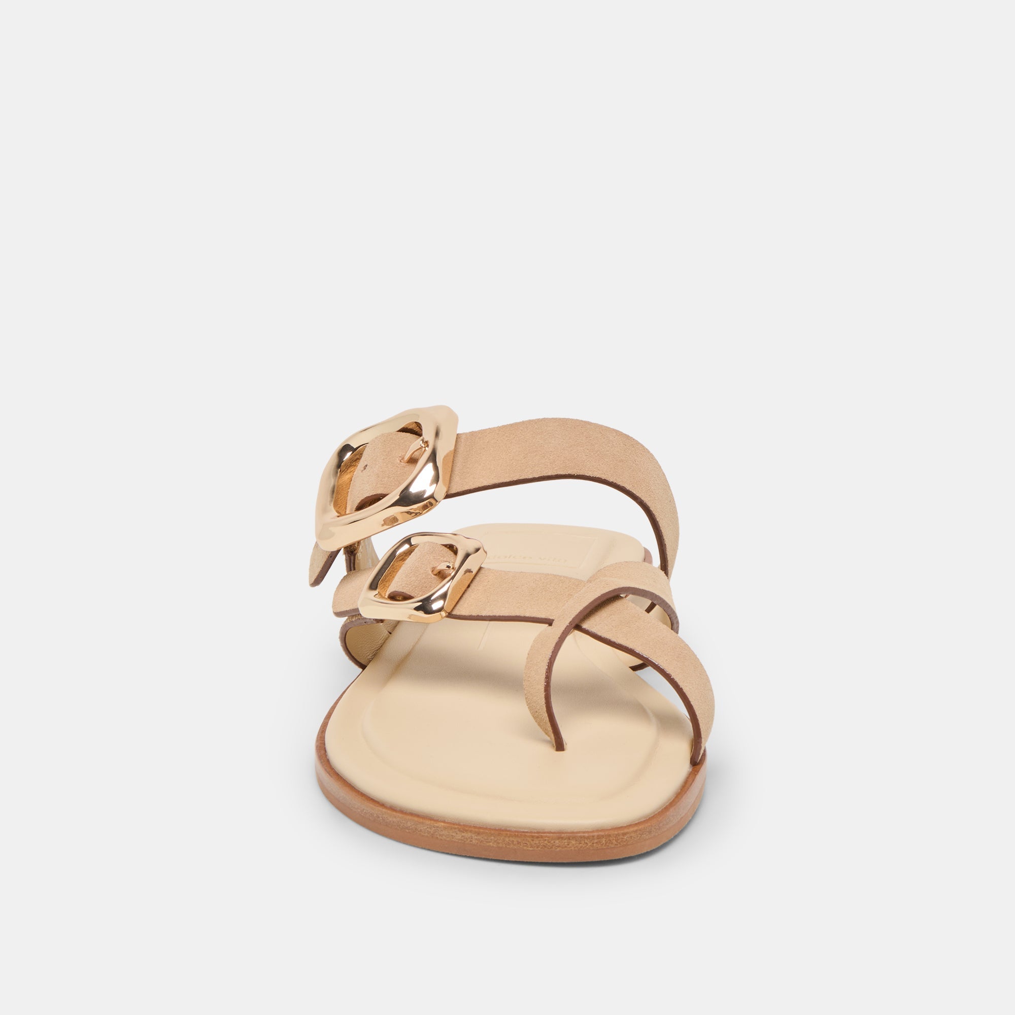 SHORE SANDALS CAMEL SUEDE