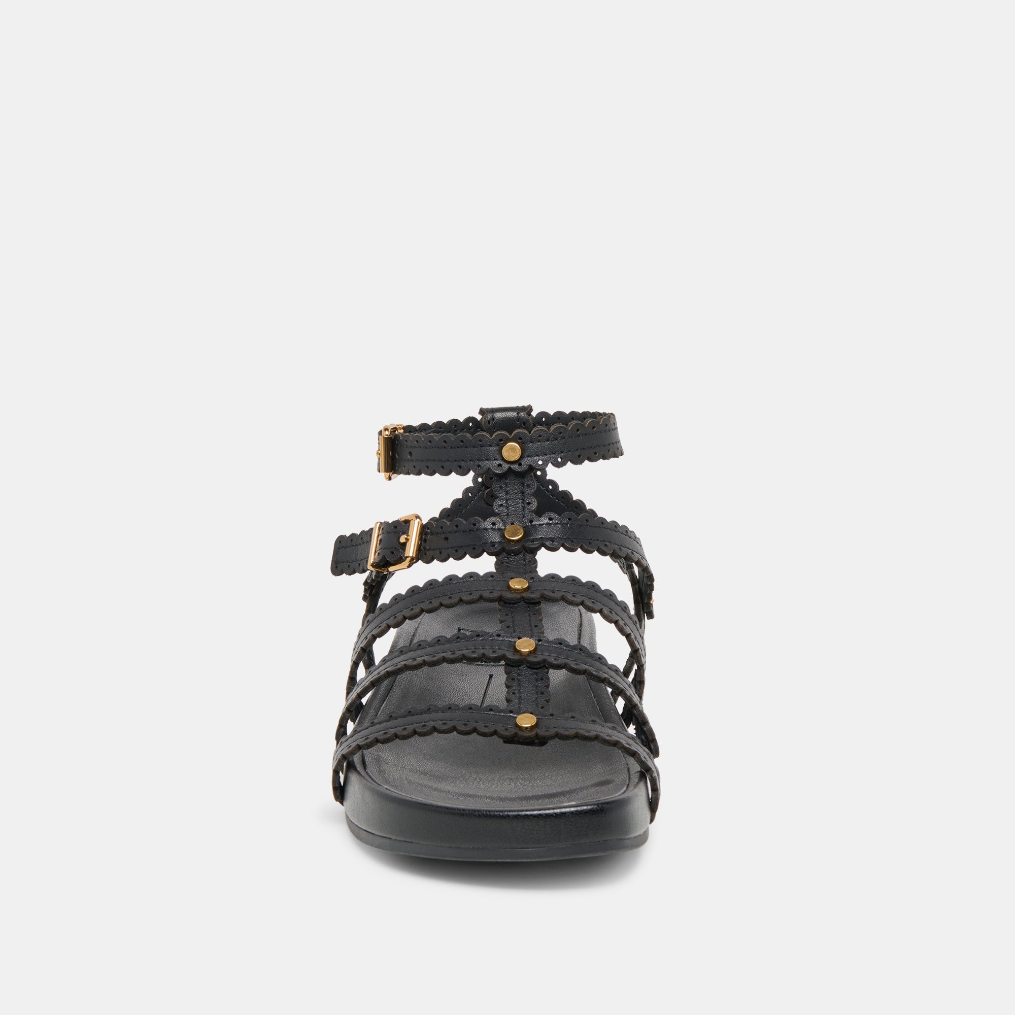 SUSANA SANDALS BLACK LEATHER