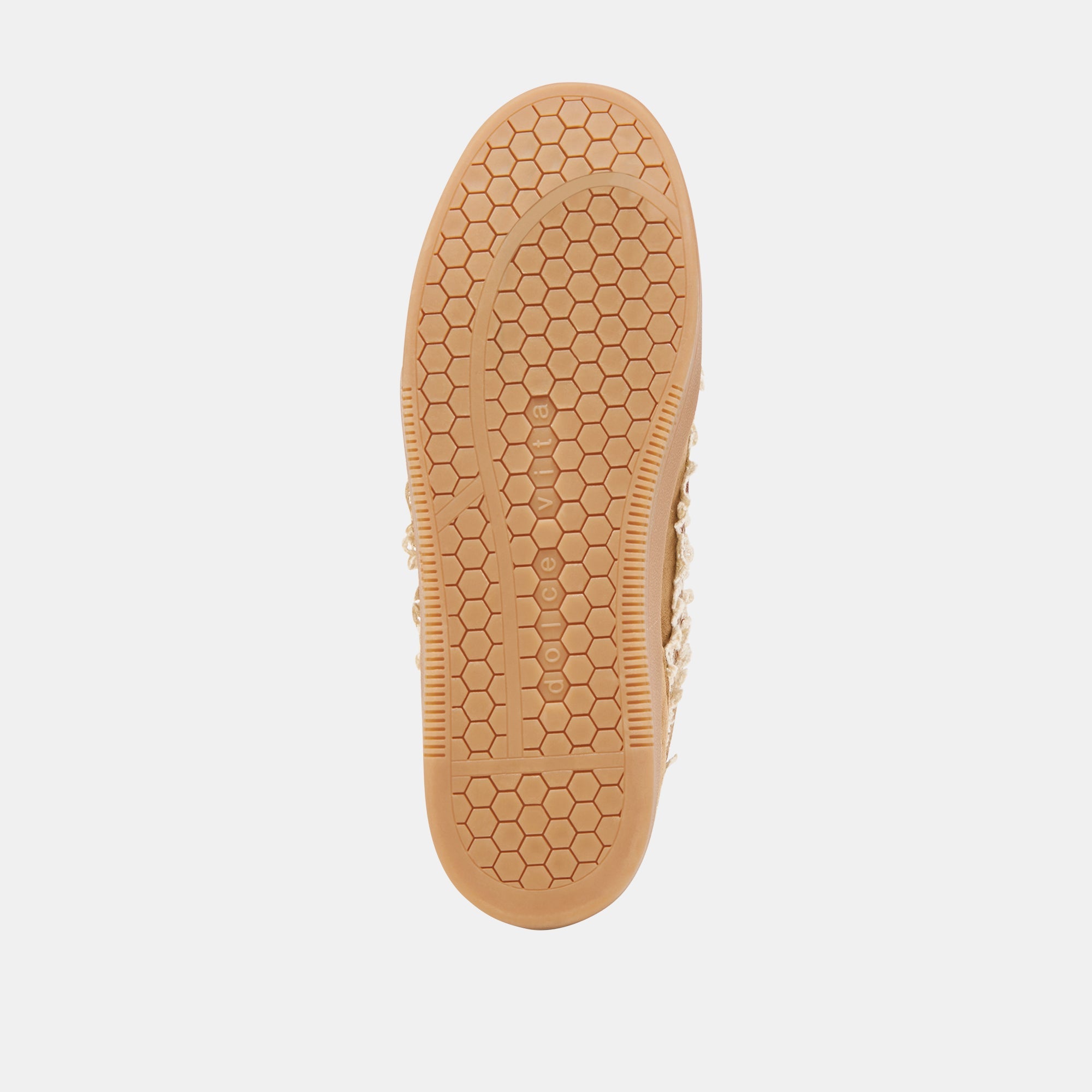 NOTICE LACE SNEAKERS LT BROWN SUEDE