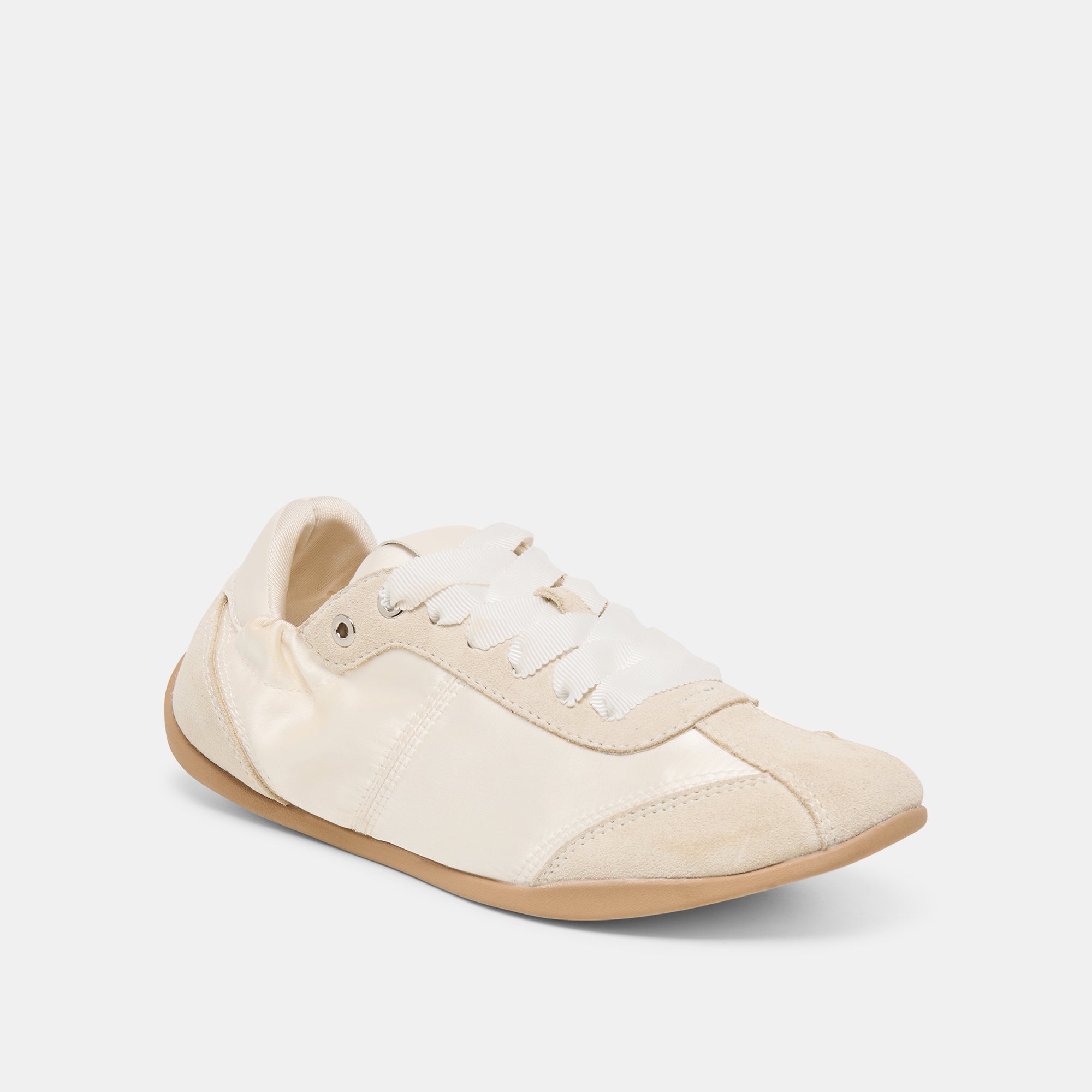 DAKODA SNEAKERS OFF WHITE SATIN