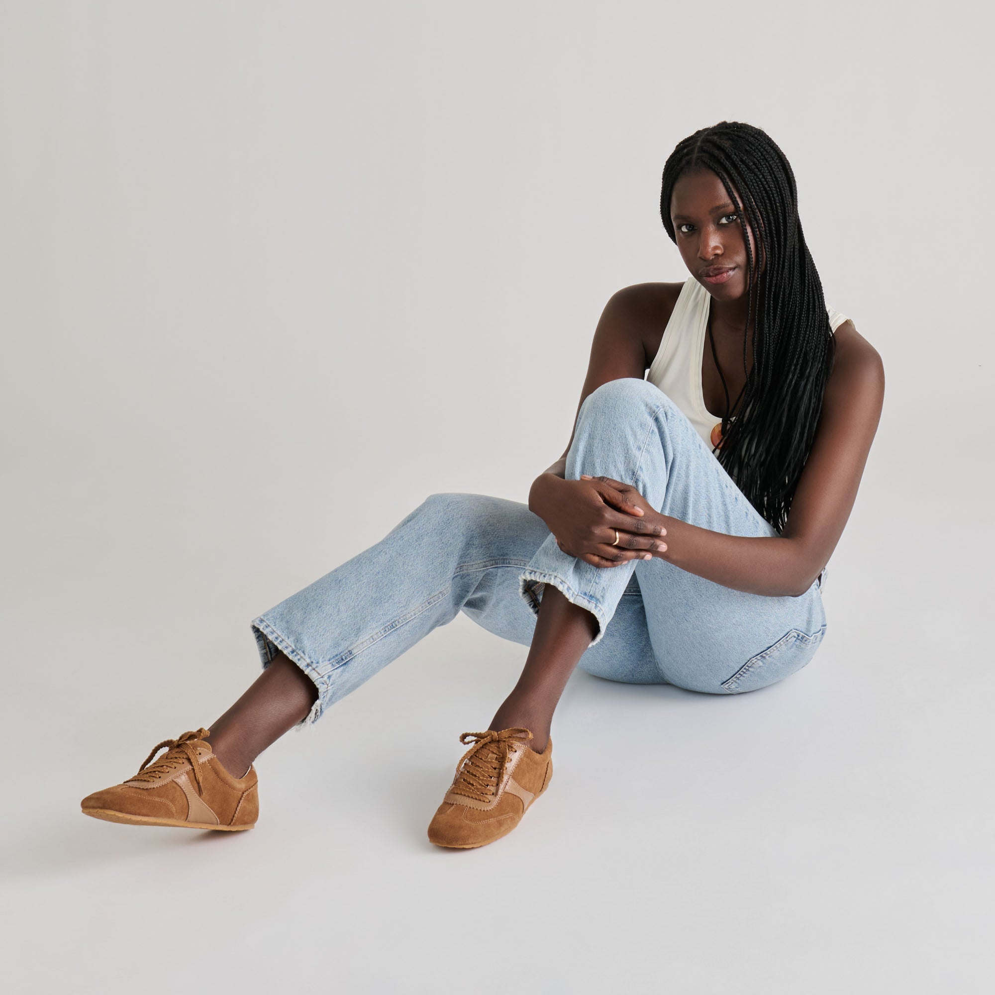 DORIE SNEAKERS PECAN SUEDE