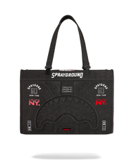 GRID LOCKED TORTUGA TOTE
