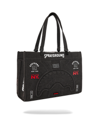 GRID LOCKED TORTUGA TOTE